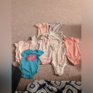 9 girl onesies